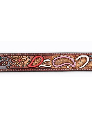 American Darling - Women's Beautifully Hand Tooled Genuine Belt