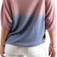 Gigi Moda - Aliba 2-Tone Sparkle Light Knit Sweater