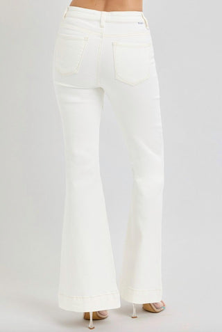 Risen - Patch Pocket Flare Jeans