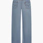 Aligrace - Women's Wide Leg Jeans