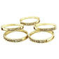 Charming Jewellry - Women's Slider Bangle Bracelet