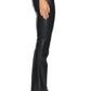 Free People - Level Up Vegan Leather Slit Boot Cut Pants