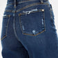 Judy Blue - High Waist Ripped Pocket Wide Leg Jeans
