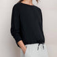 Johnny Was - Calme Effect Mesh Contrast Pullover
