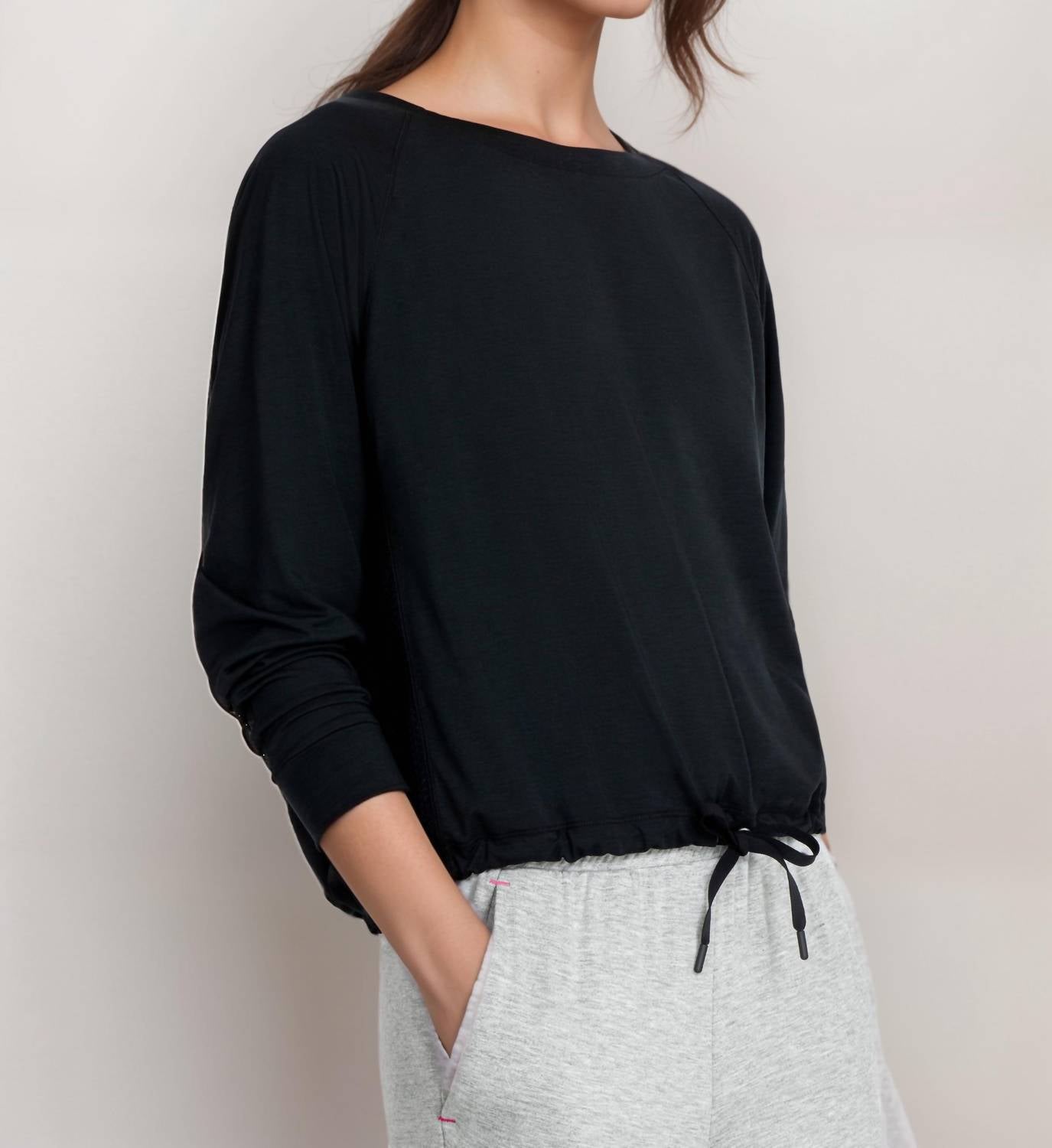 Johnny Was - Calme Effect Mesh Contrast Pullover