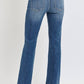Risen - Costa Mid Rise Flare Jeans With Tummy Control