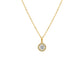 Allyanna Gifts - Women's Moissanite Halo Necklace