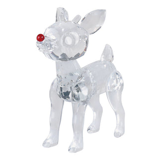 Rudolph Crystal Figurine