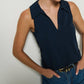 Nation Ltd - Roberta Collared Tank Top