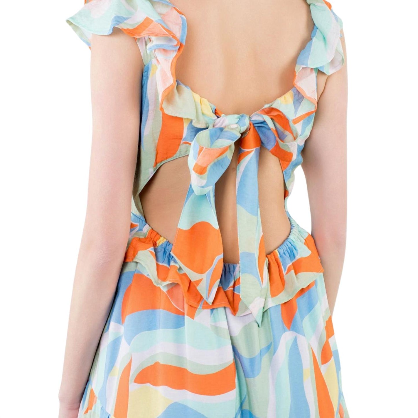 Thml - Abstract Print Maxi Dress