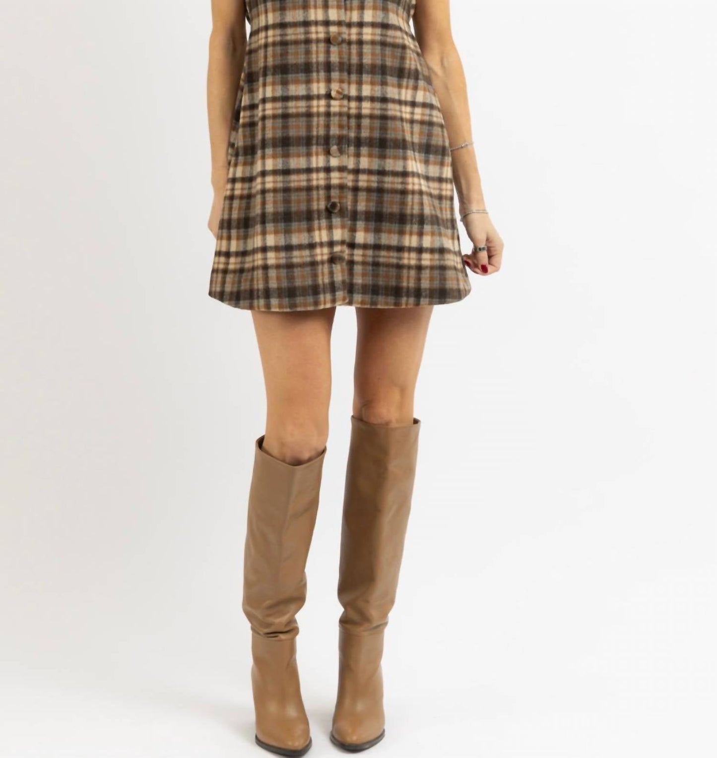 Sundayup - Sadie Plaid Mini Dress