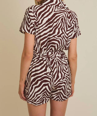 Gilli - Zebra Romper