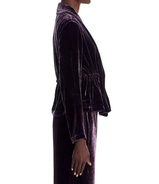 Eileen Fisher - High Collar Velvet Jacket