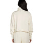 Les Tien - Haley Crop Half Zip Pullover Sweater