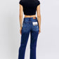 Judy Blue - High-Waisted Rigid Magic Heavy Destroy Straight Leg Jeans