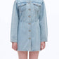 Bayeas - Denim Long Sleeve Dress