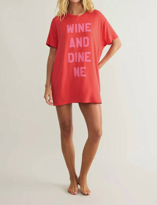 Z Supply - Women's Wine & Dine Night Shirt