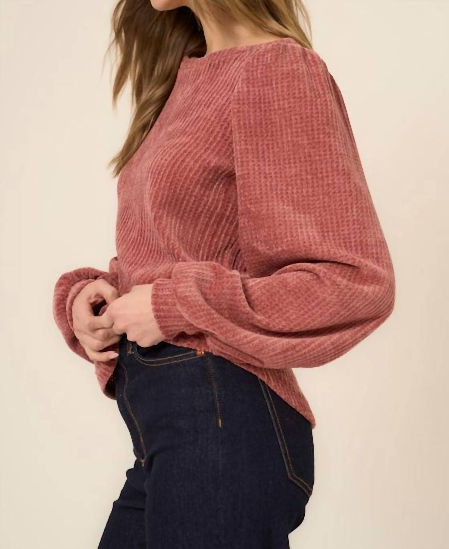 Project Social T - Just Because Chenille Top
