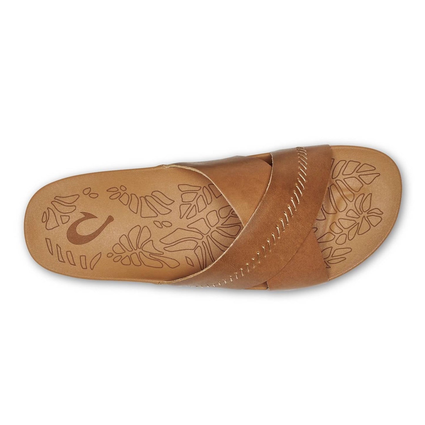 Olukai - Women's Kipe'a 'olu Leather Slide Sandal