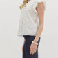 Entro - Floral Applique Blouse