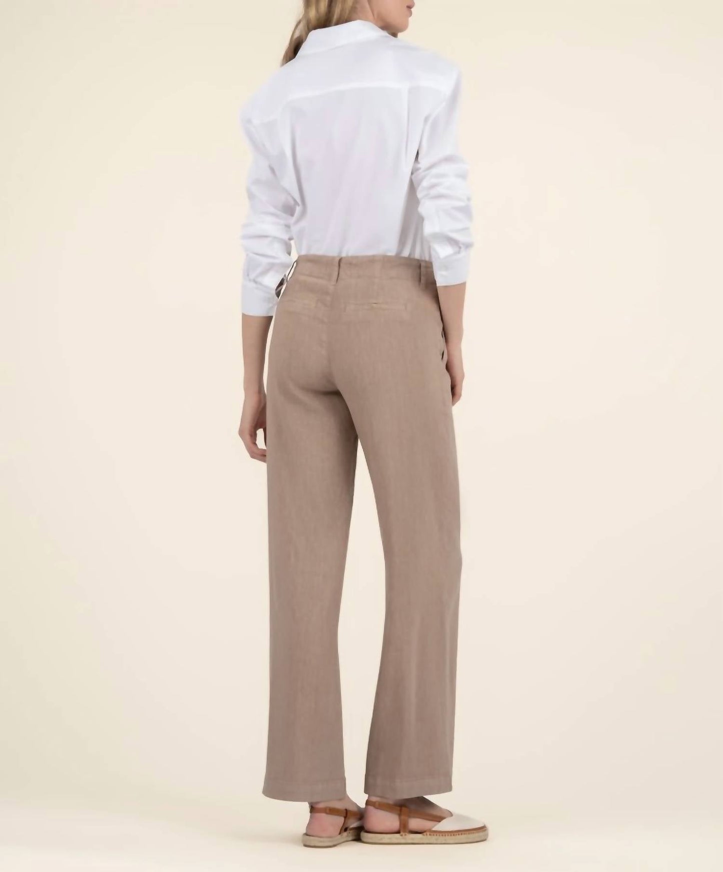 Kut From The Kloth - Meg Linen Wide Leg Pants