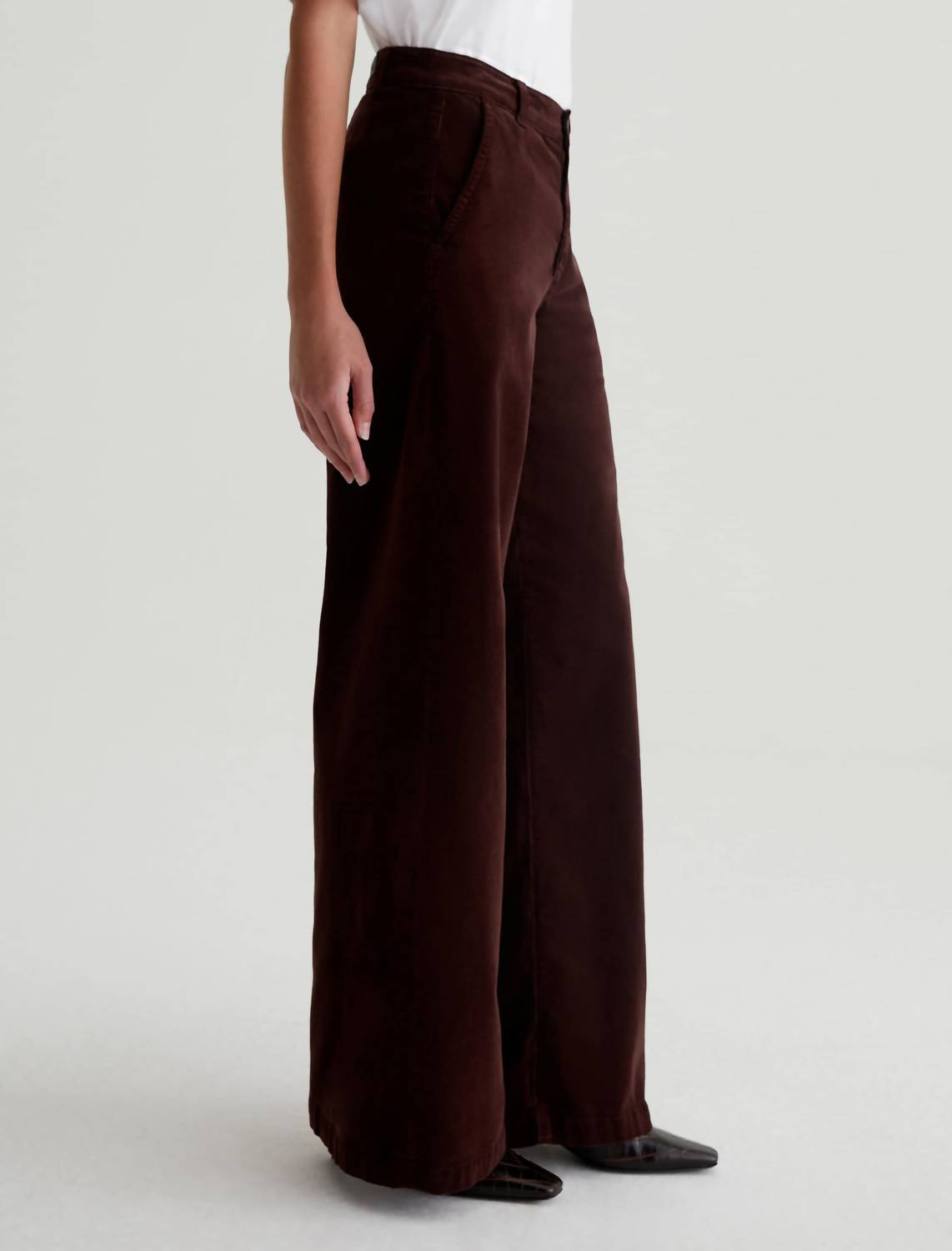 Ag Jeans - Stella Low Slung Palazzo Corduroy Pant