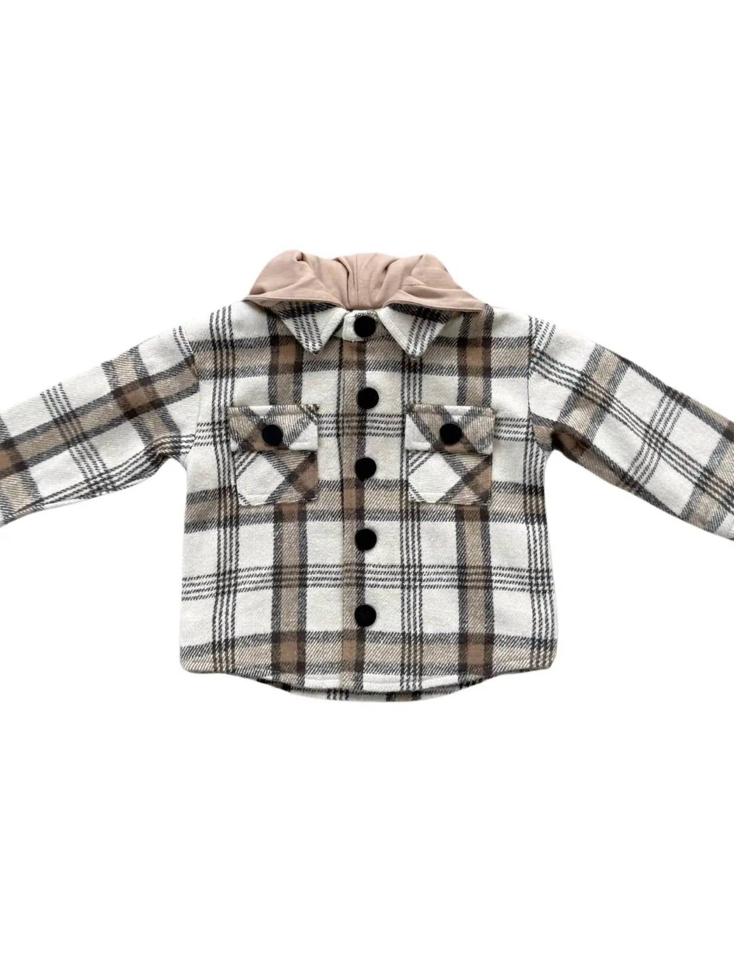 Babysprouts - Boy's Hooded Shacket