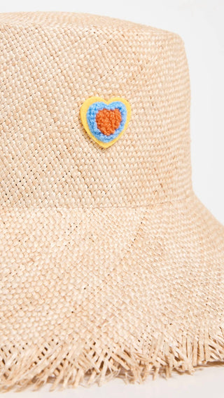 Freya - Women's Sandpiper Raffia Bucket Hat