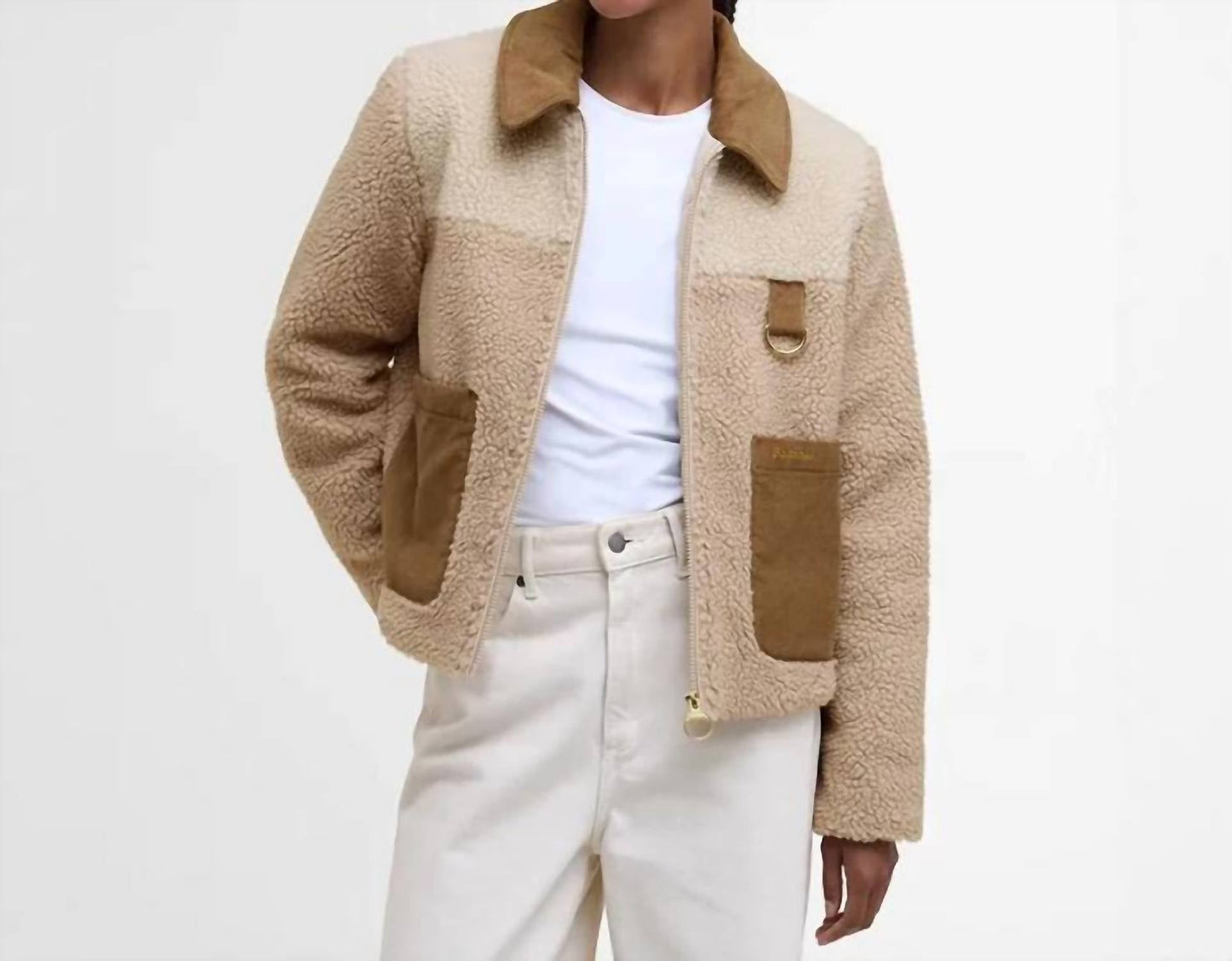 Barbour - Malena Cropped Fleece Jacket