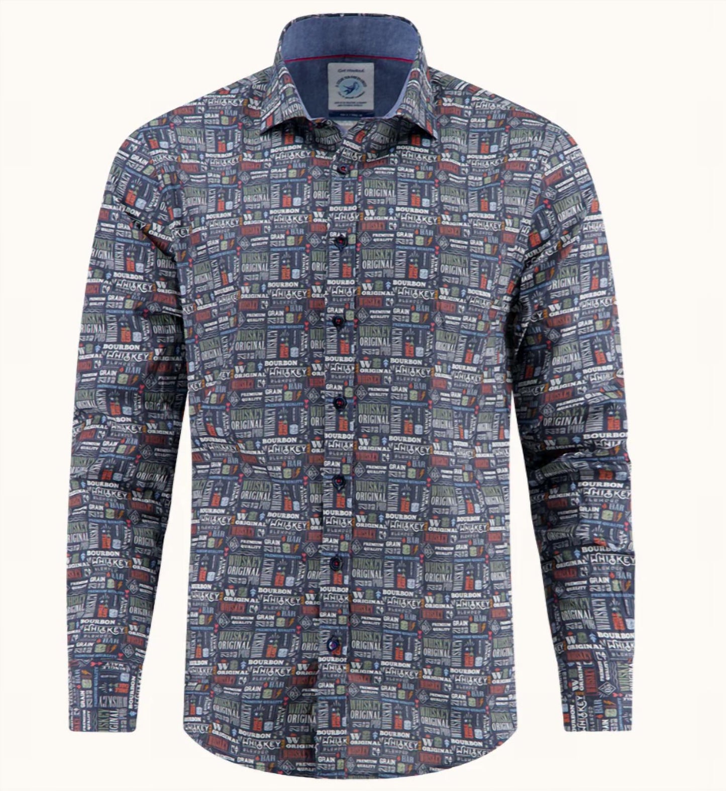 A Fish Named Fred - Men's Liquor Text Shirt