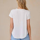 Bella Dahl - Short Sleeve Henley Tee