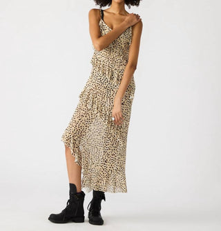 Steve Madden - Strap Tiered Ruffle Maxi Dress