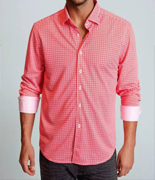 Buki - Swiss Check Long Sleeve Tech Shirt