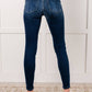 Judy Blue - Mid Rise Thermal Vintage Skinny Jean