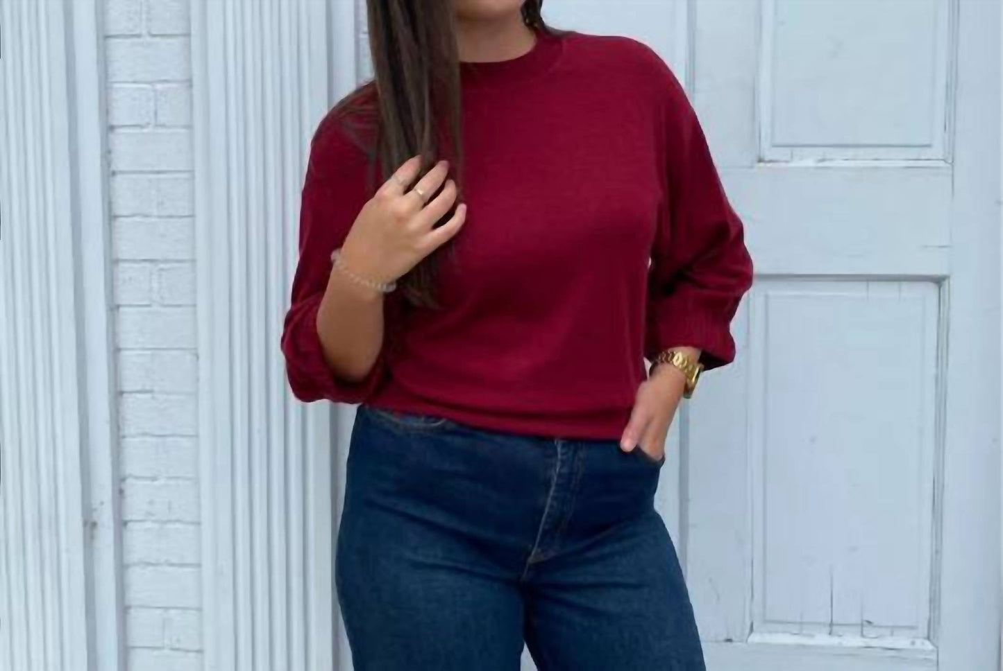 Repeat Cashmere - Super Fine Knit Cashmere Blend Sweater