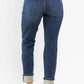 Judy Blue - Buffalo Plaid Boyfriend Jeans