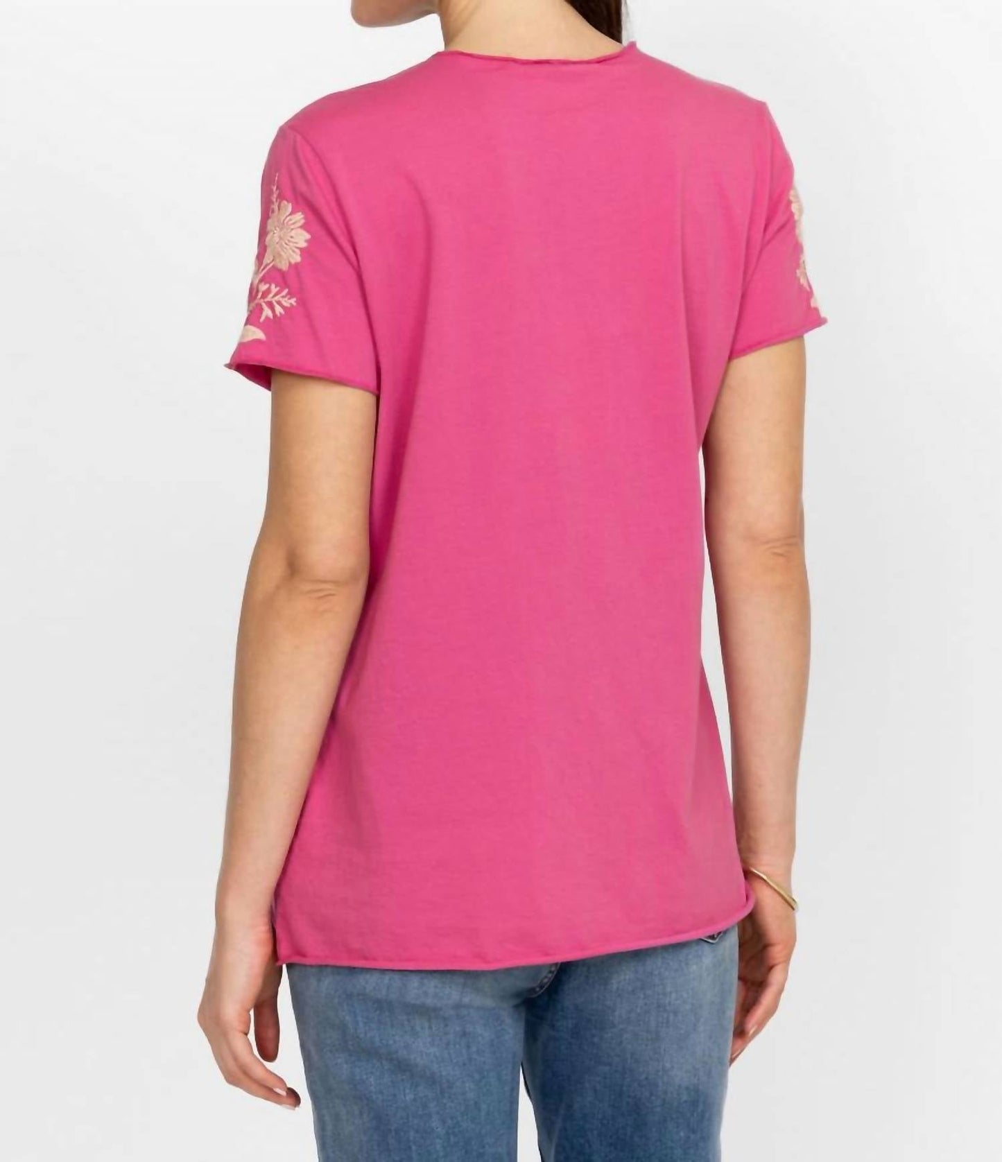 Johnny Was - Marseille Pleast Front Tee