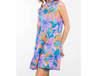 Thml - Women's Sleeveless Flower Print Dress