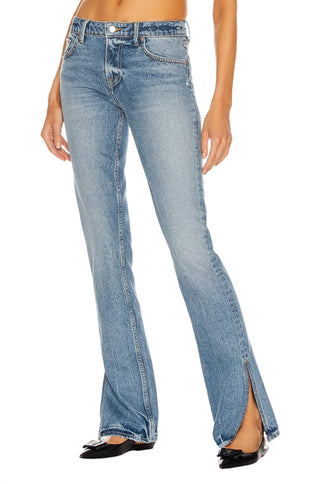 Grlfrnd - Hailey Low Rise Slim Boot Jeans