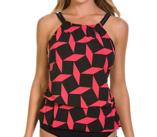 Magicsuit - Gridlock Jodi High Neck Underwire Tankini Top