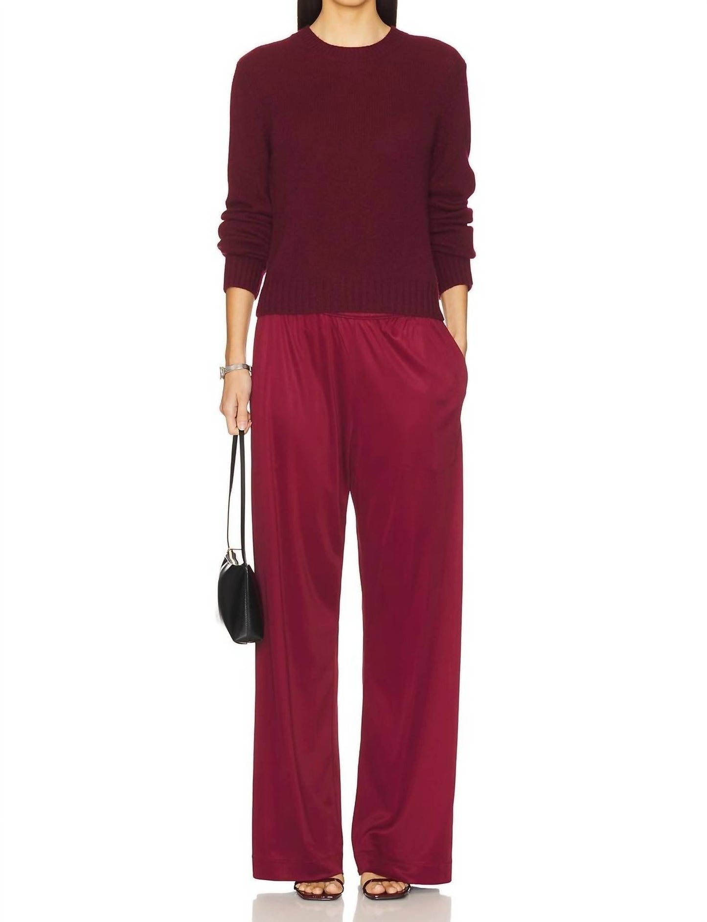 Enza Costa - Cashmere Easy Long Sleeve Crew