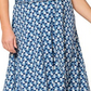 Leota Women's Brittany Short Sleeve Jersey Dress Blue