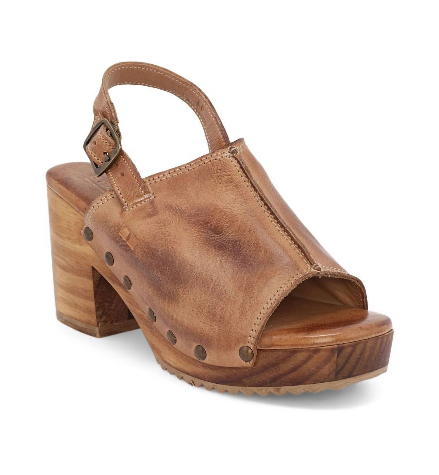 Bedstu - MARIE WOOD HEEL
