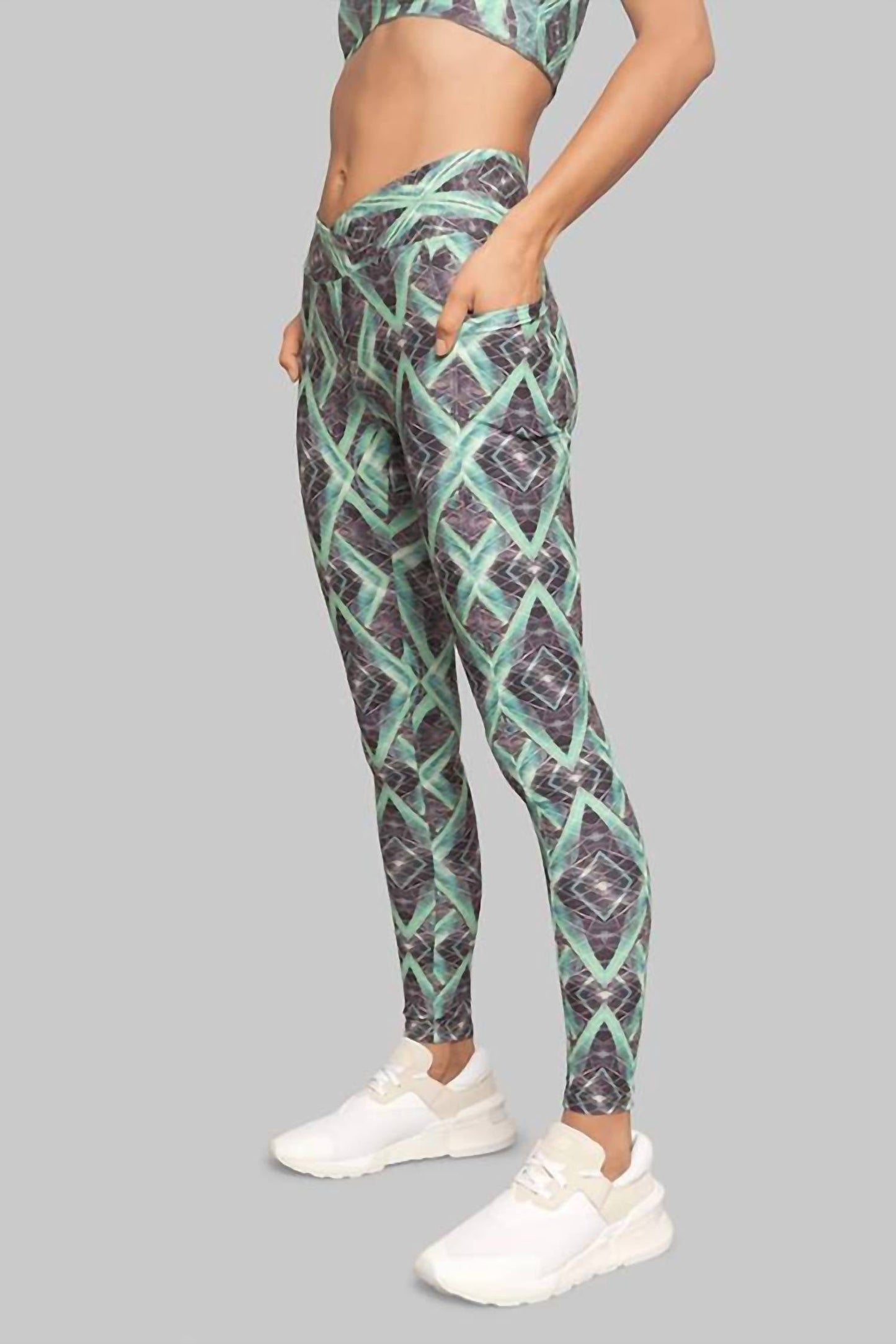 Wolven - JUNGLE HELIX CROSSOVER POCKET LEGGING