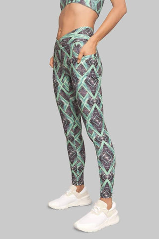 Wolven - JUNGLE HELIX CROSSOVER POCKET LEGGING