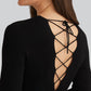525 America - Allison Maxi Lace Up Back Dress