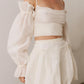 Saemdi - Bubble Mini Skirt