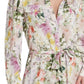 Oolala - Floral Button Front Maxi Dress