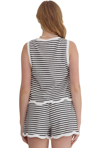 Entro - Stripe Short