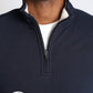 Jachs New York - Recycled Jacquard Sherpa Lined Quarter Zip Pullover Sweatshirt